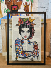 Load image into Gallery viewer, The Queen Butterfly (Framed)

