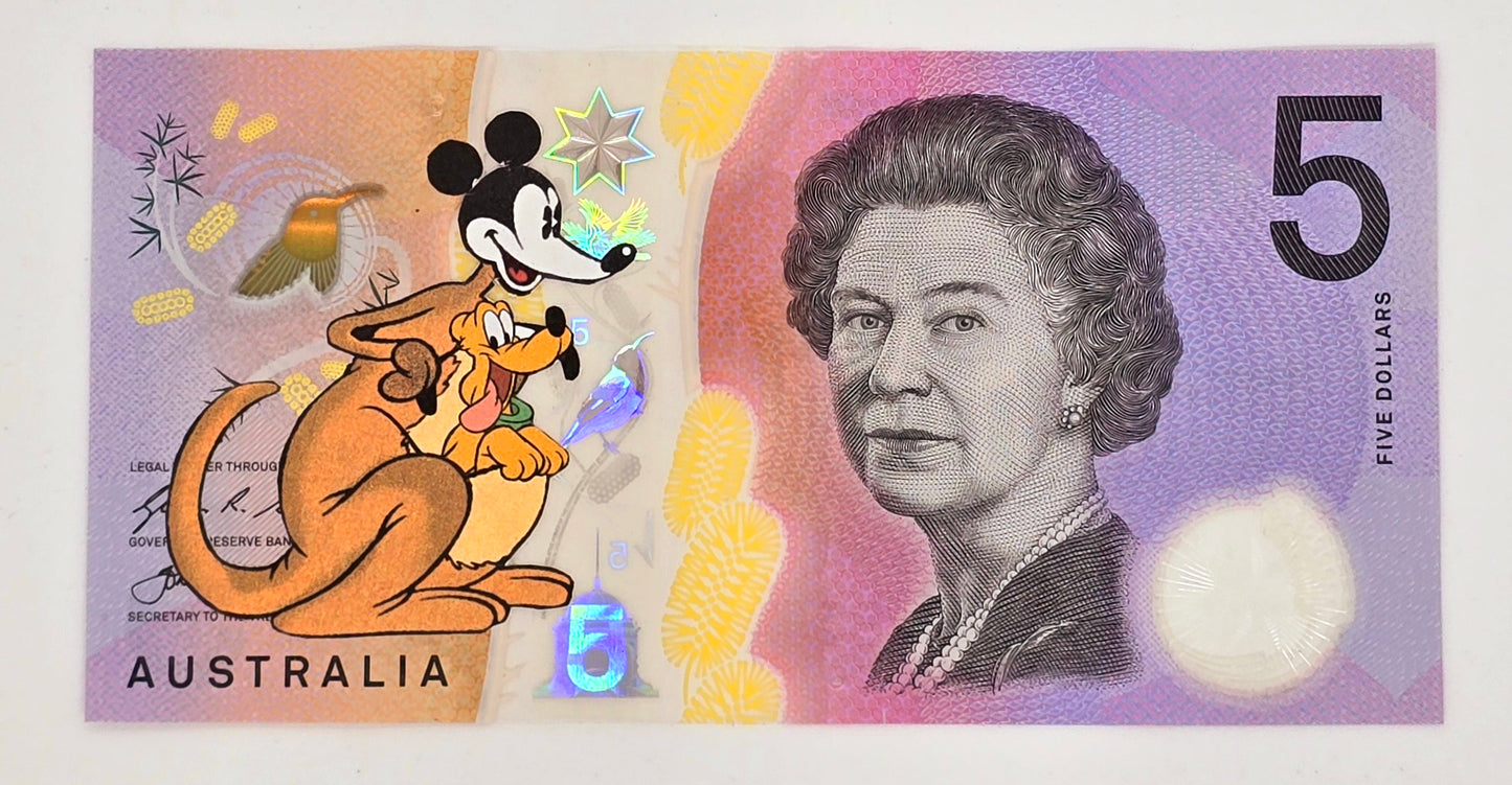 Disney Kangaroo with Pluto in Pouch