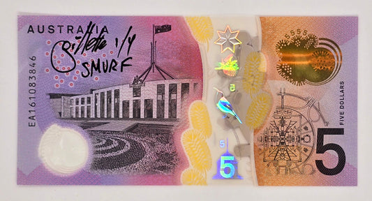 Disney Kangaroo with Smurf in Pouch