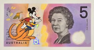 Disney Kangaroo with Woody Woodpecker in Pouch