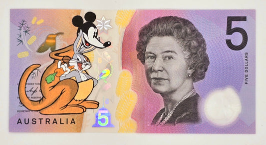 Disney Kangaroo with Bugs Bunny in Pouch