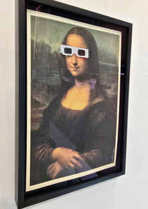 Mona Lisa 3D (Framed)