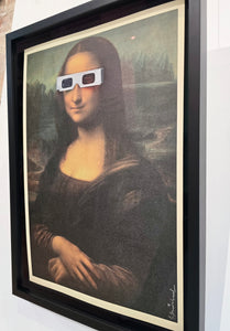 Mona Lisa 3D (Framed)