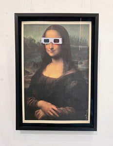 Mona Lisa 3D (Framed)