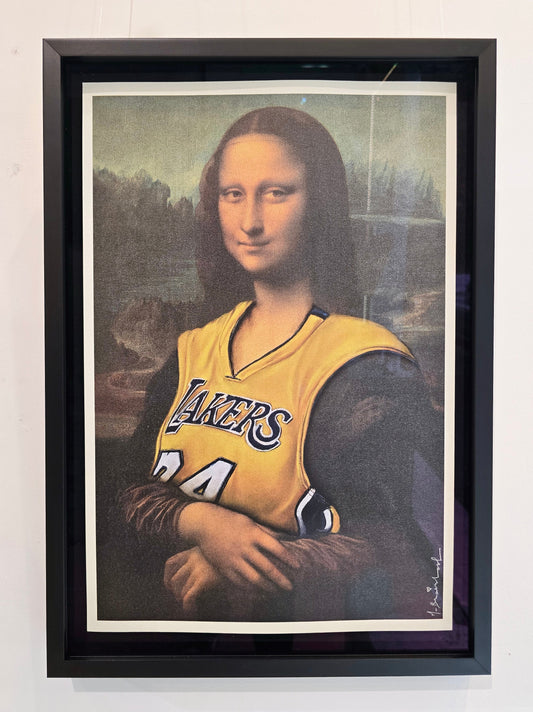Mona Lisa Lakers (Framed)