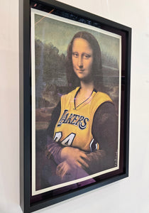 Mona Lisa Lakers (Framed)