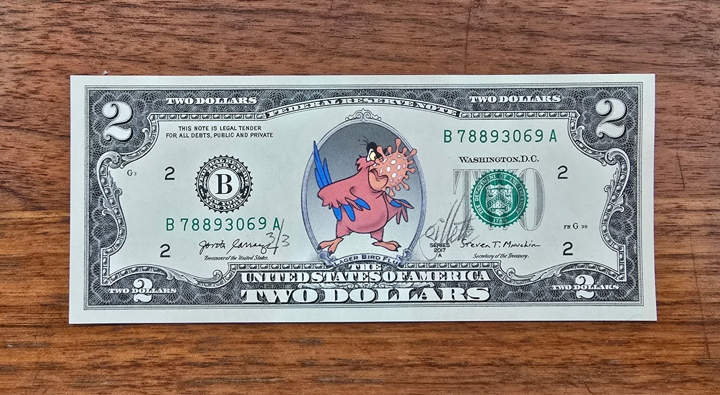 Bird Flu Dollars - Iago