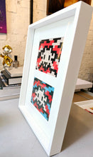 Load image into Gallery viewer, Invader Camo Postcards (framed)
