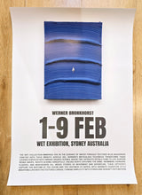 Load image into Gallery viewer, Baby Blue Poster Wet Exhibition
