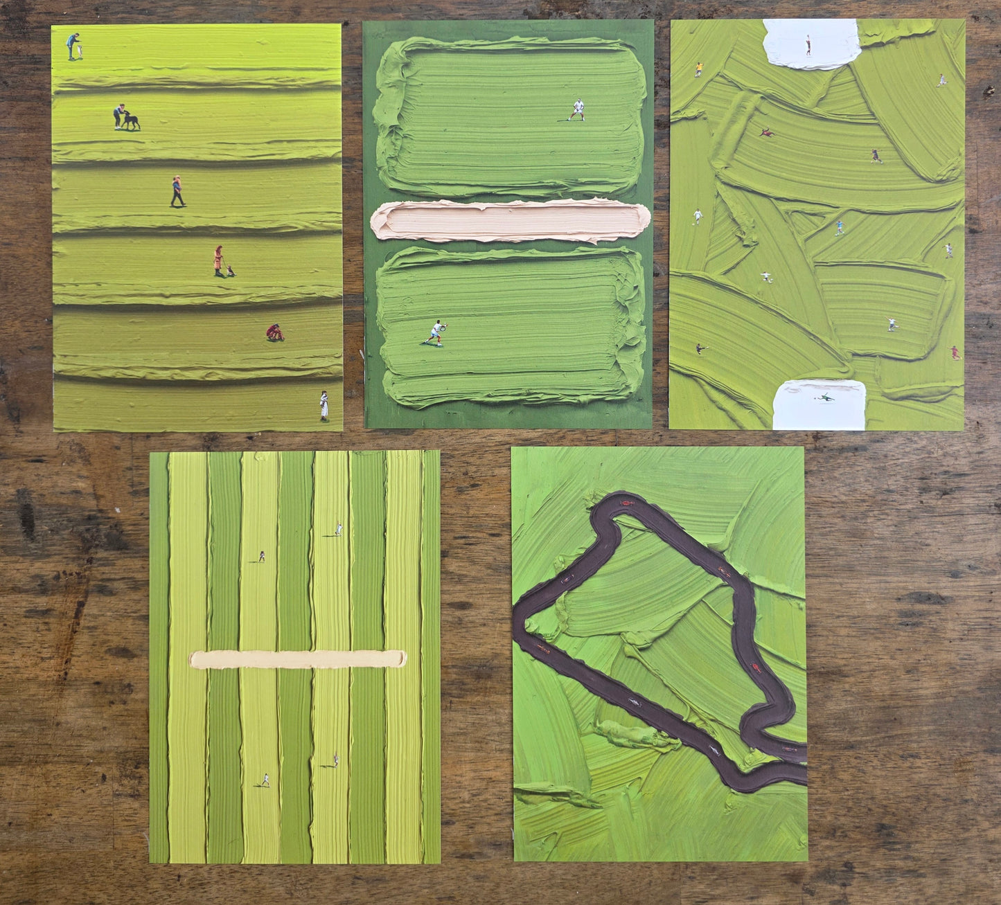 Set of 5 Postcards (Official Exhibition Postcards)