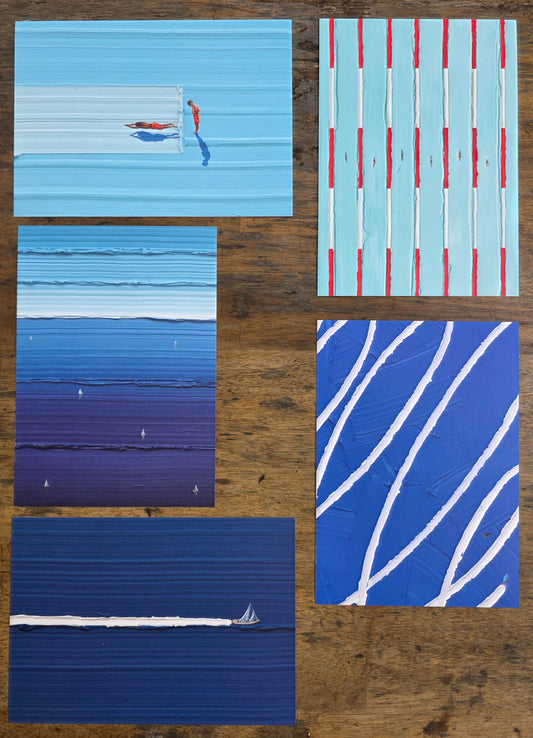 Set of 5 Postcards (Official Exhibition Postcards)