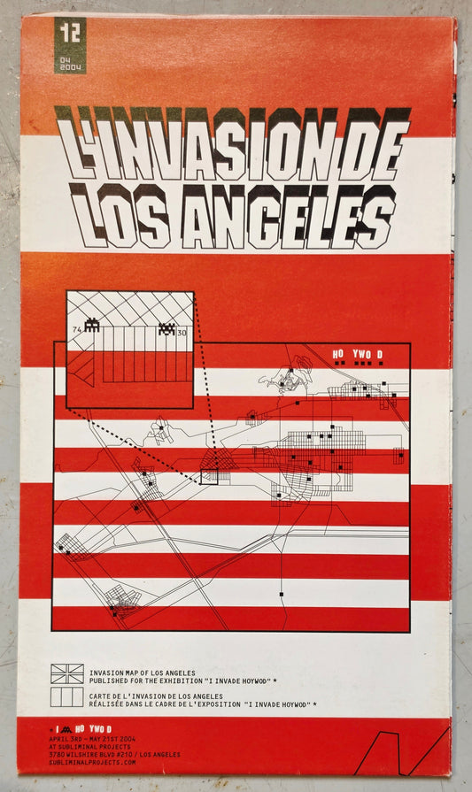 Map Invasion of Los Angeles