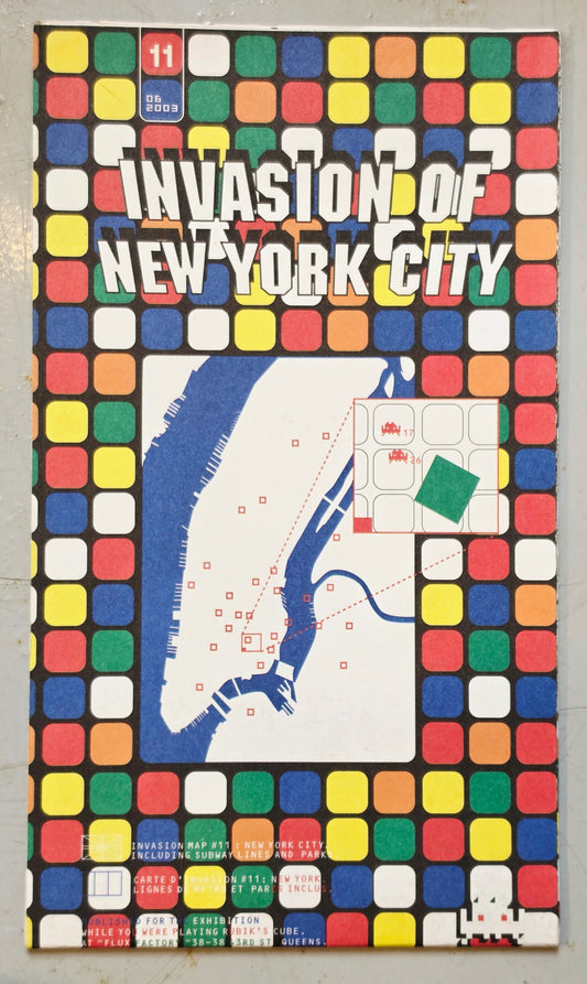 Map Invasion of New York City