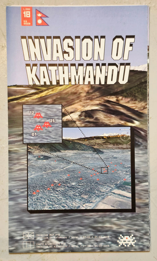 Map Invasion Kathmandu