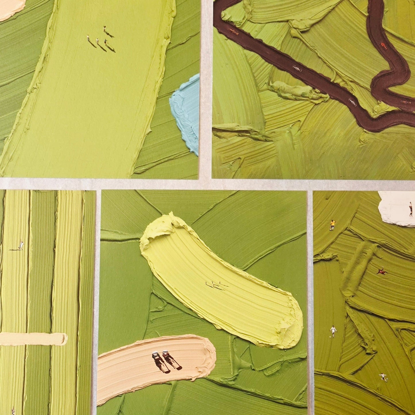 Set of 5 Postcards (Official Exhibition Postcards)