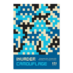 Invader Camo Poster