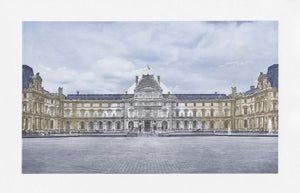 The Louvre revisited by JR, June 20, 2016
