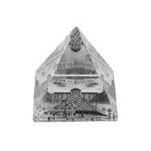 Load image into Gallery viewer, Paperweight Pyramid JR at the Louvre
