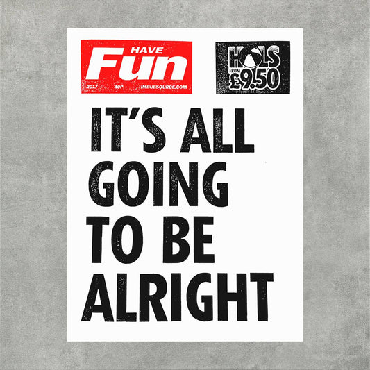 It's All Going to be Alright