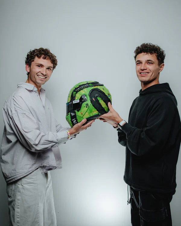 Lando Norris x Werner Bronkhorst Helmet (scale 1:2)