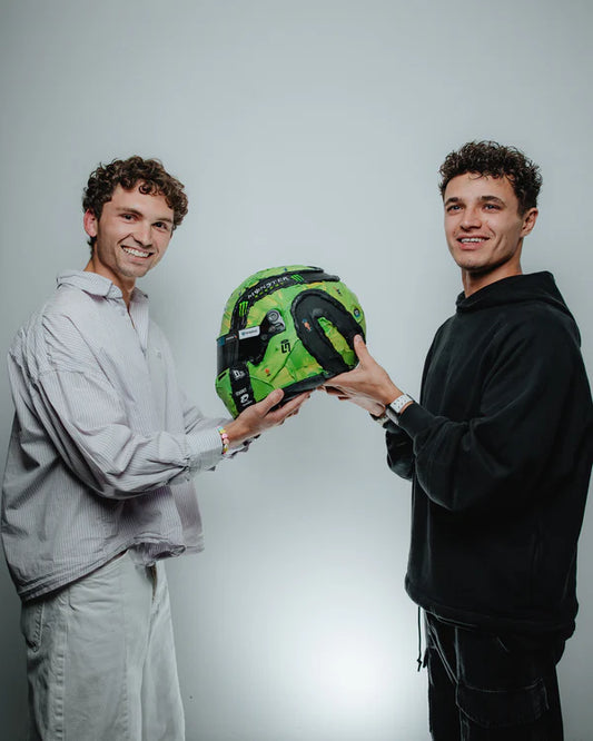 Lando Norris x Werner Bronkhorst Helmet (scale 1:2)