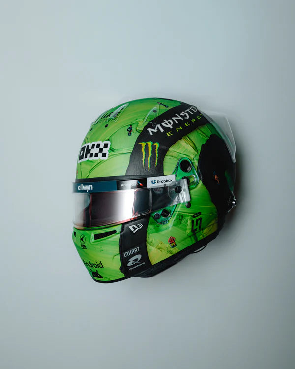 Lando Norris x Werner Bronkhorst Helmet (scale 1:2)