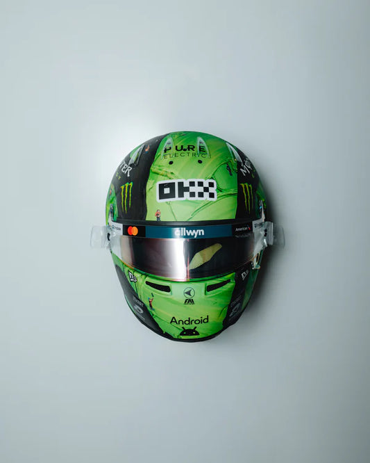 Lando Norris x Werner Bronkhorst Helmet (scale 1:2)