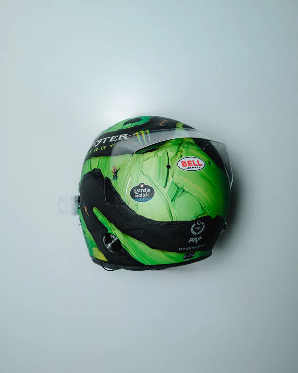 Lando Norris x Werner Bronkhorst Helmet (scale 1:2)