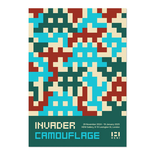 Invader Camo Poster