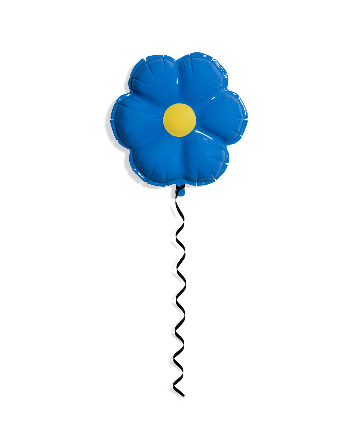 Blue Flower Balloon