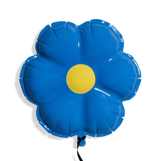 Blue Flower Balloon