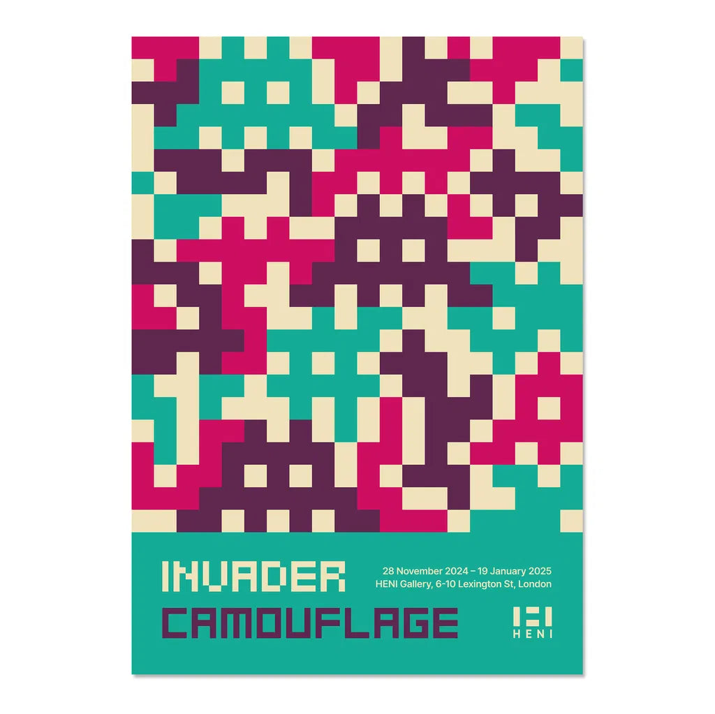 Invader Camo Poster