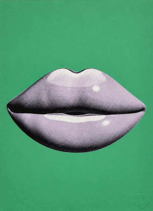 Smiley (green background)