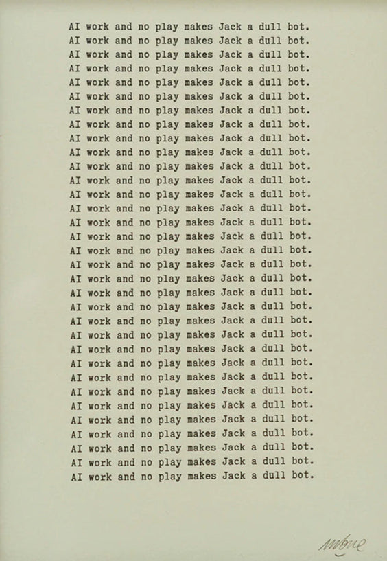AI Work (Show Print)