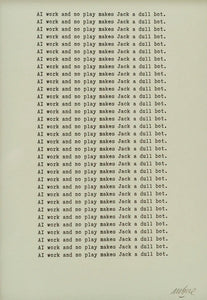 AI Work (Show Print)