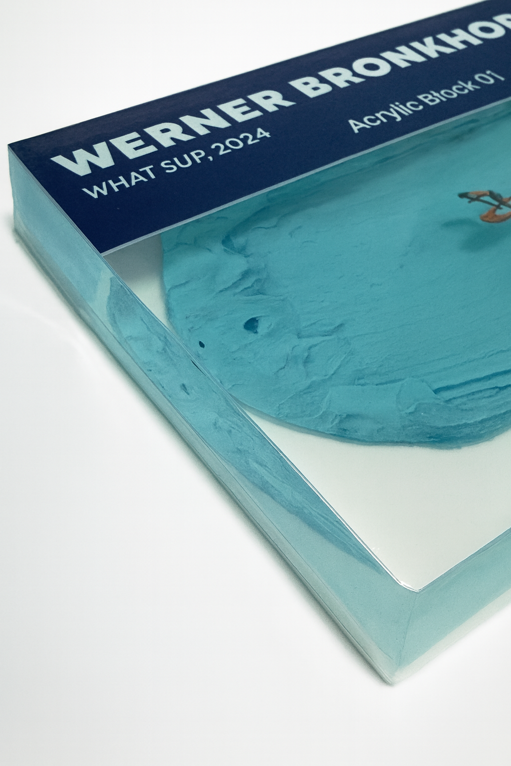 Print in acrylic block