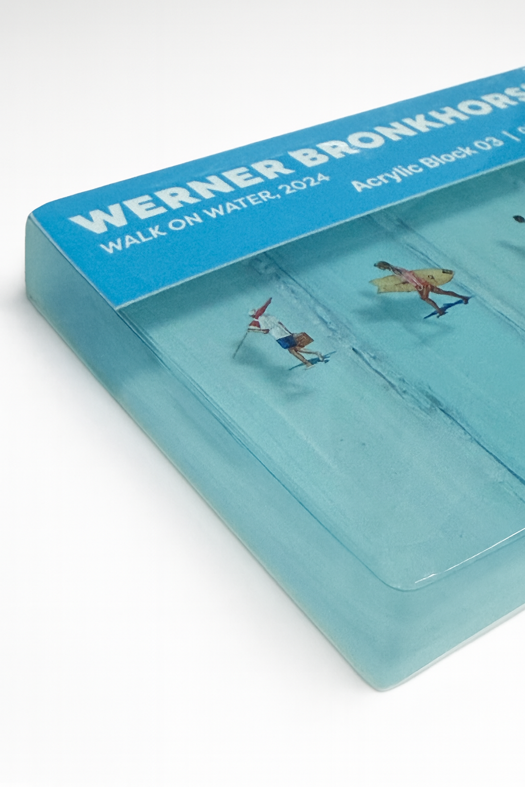 Print in acrylic block