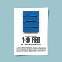 Load image into Gallery viewer, Baby Blue Poster Wet Exhibition
