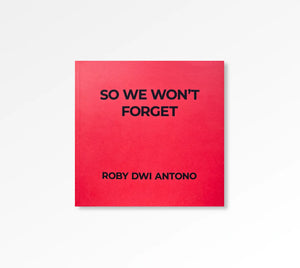 So We Won't Forget (signed copy)