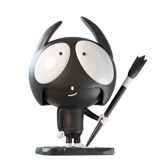 Heroic White Art Toy