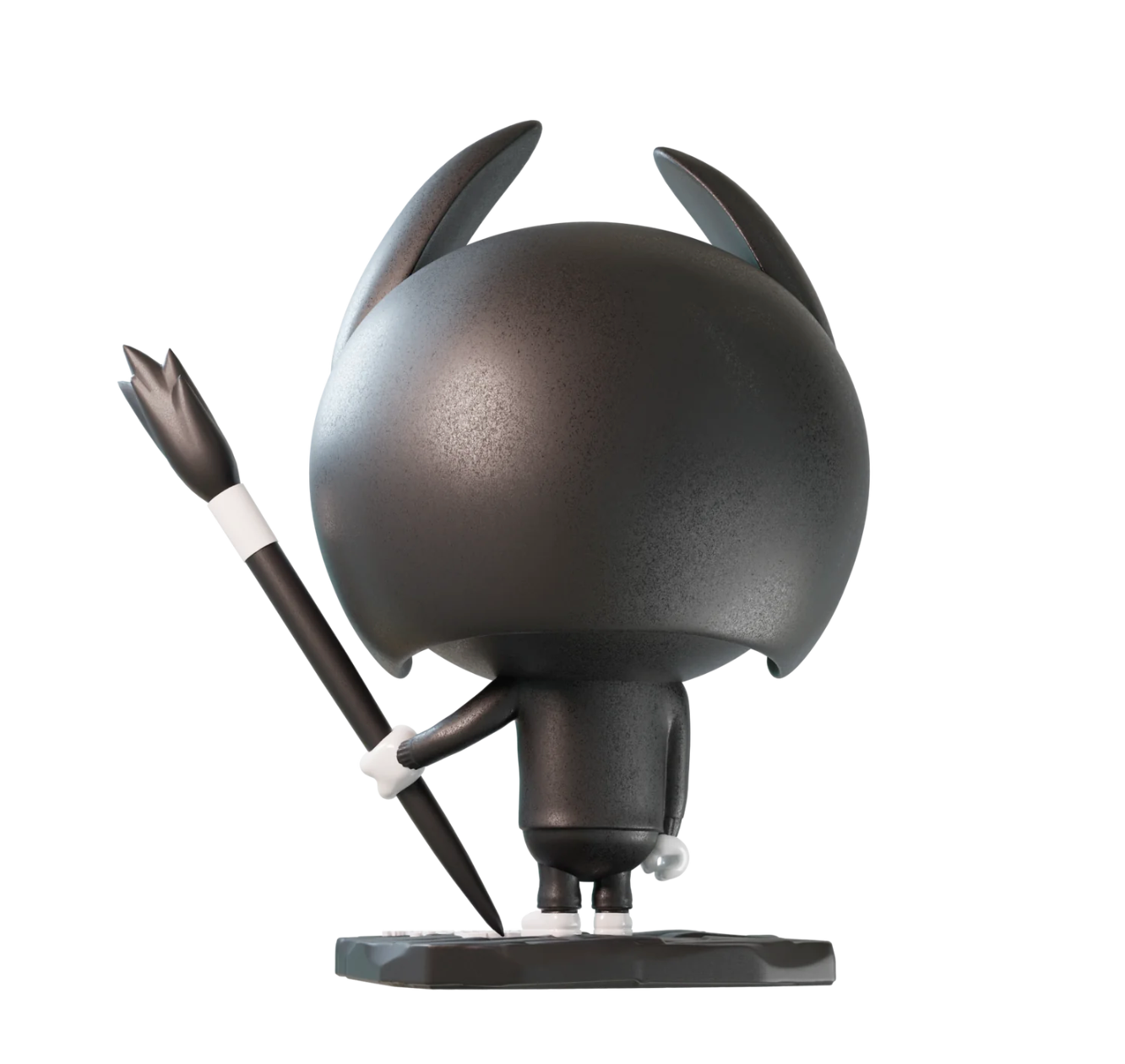 Heroic White Art Toy