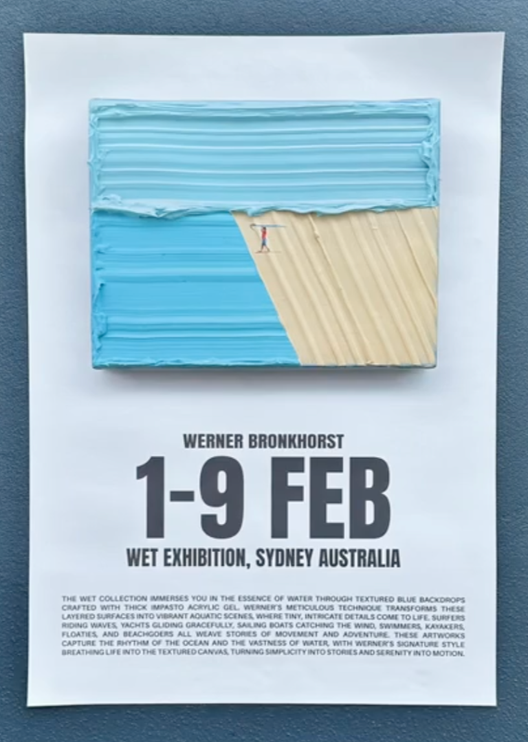 Coast is Clear Poster Wet Exhibition