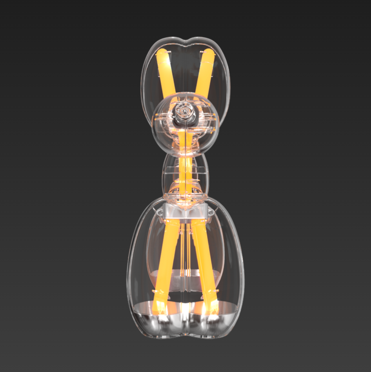 Balloon Dog Lamp by Jeff Koons x Lexon