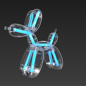 Balloon Dog Lamp by Jeff Koons