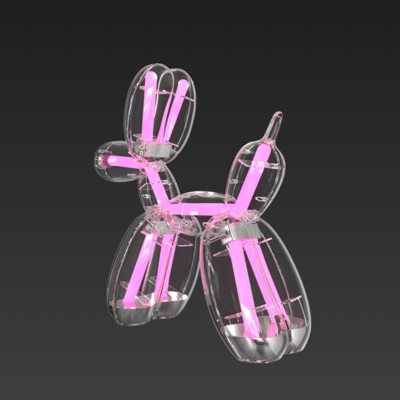 Balloon Dog Lamp by Jeff Koons x Lexon