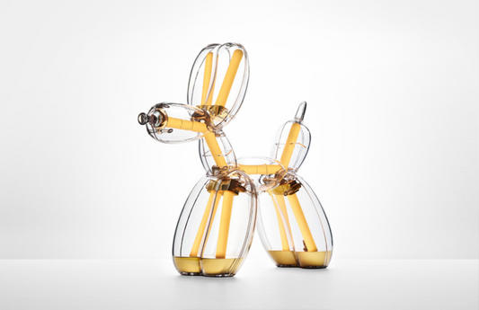 PRE-ORDER - GOLD Balloon Dog Lamp by Jeff Koons x Lexon (Chromatic Collection)