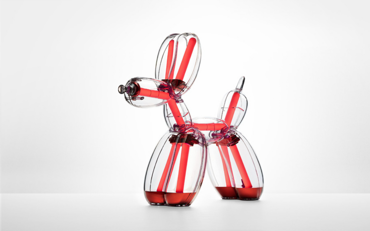 PRE-ORDER - RED Balloon Dog Lamp by Jeff Koons x Lexon (Chromatic Collection)