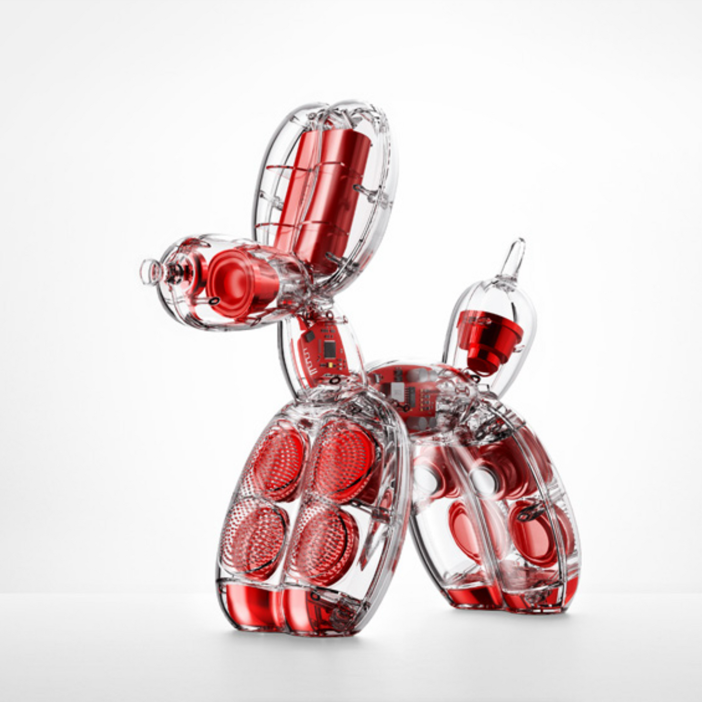 PRE-ORDER - RED Balloon Dog Speaker by Jeff Koons x Lexon (Chromatic Collection)