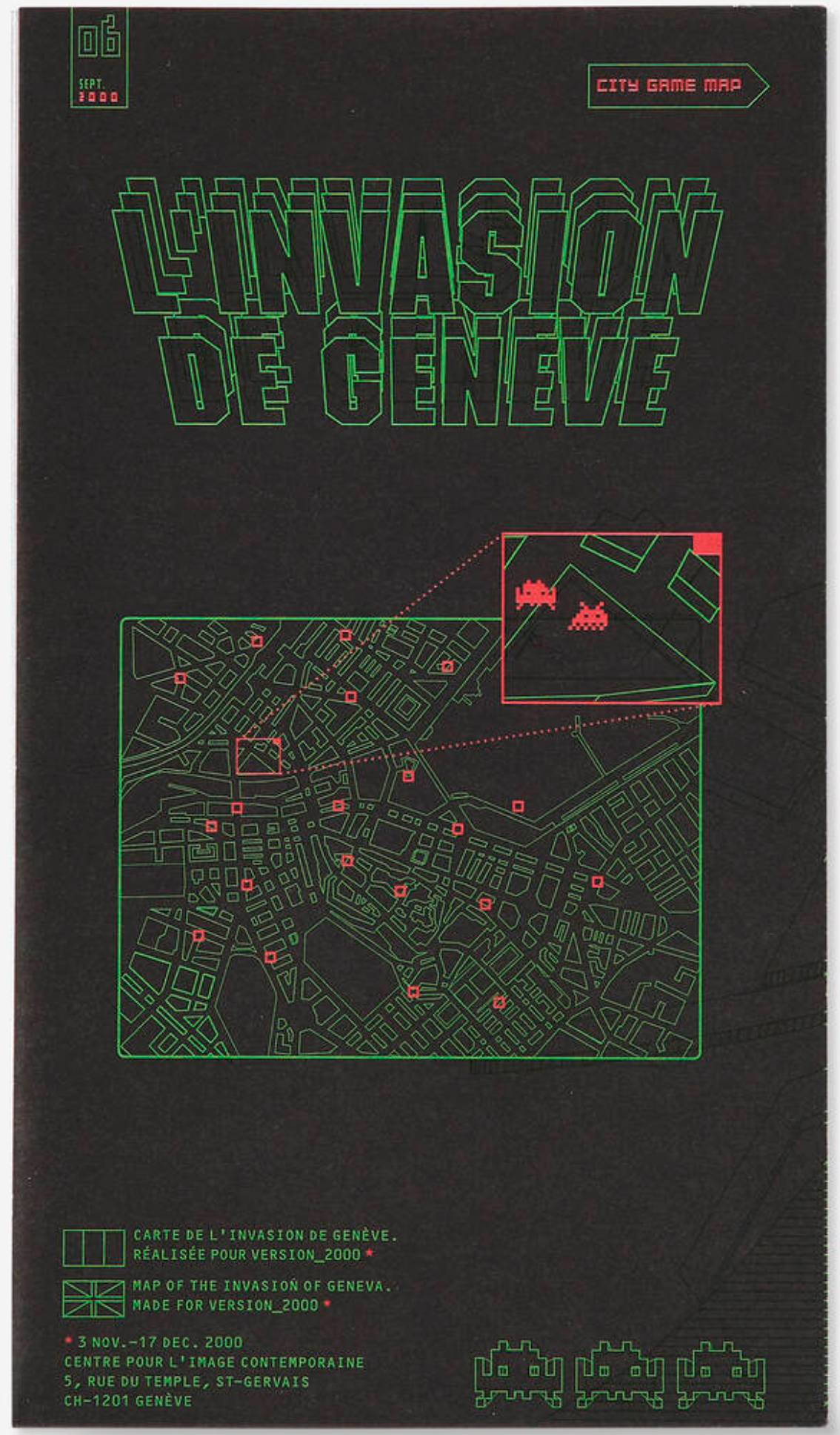 Map Invasion of Geneva