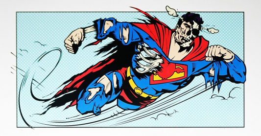 Superman - Blue (framed)